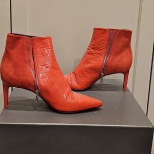 Rag & Bone Orange Ankle boots